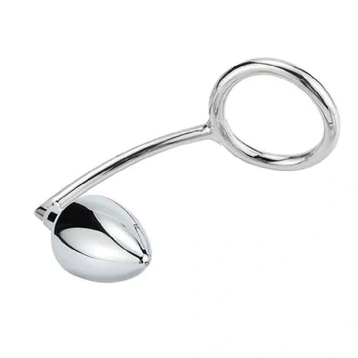 with Ring 4663 Stainless Anal DiscreetChoice Hook Set Cock Steel 0707